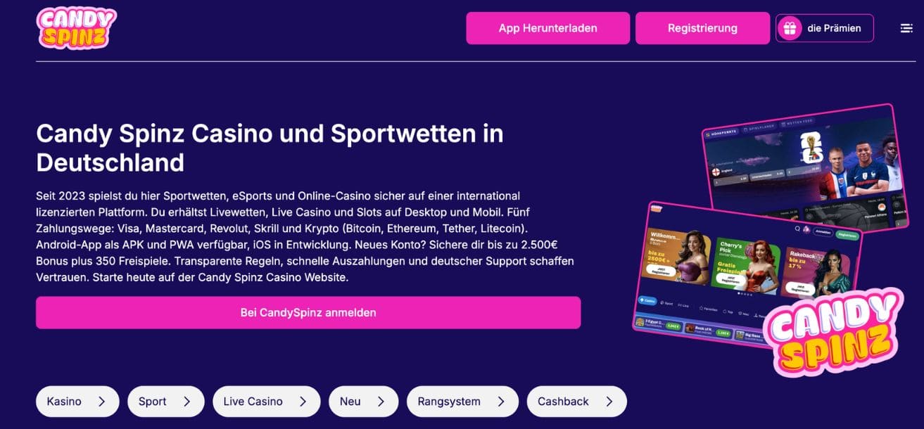 Candyspinz Casino